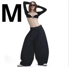PUSH PUSH ストライプ スラックス Mサイズ PUSH PUSH ストライプ スラックス Mサイズ | スラックス
