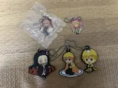 鬼滅の刃 我妻善逸 キーホルダー 竈門禰豆子　くら寿司 煉獄杏寿郎