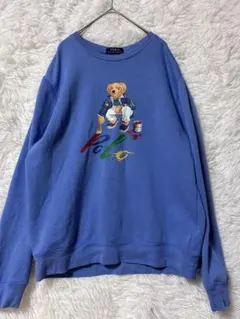 Polo Ralph Lauren クマ刺繍スウェット XL ポロベアー