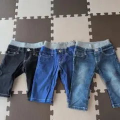 MPS デニム、ハーフパンツ 3点セット