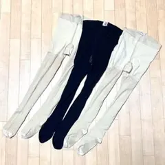 JOBST ベージュ 黒タイツ 3足セット バレエ 体操 新体操 などに S