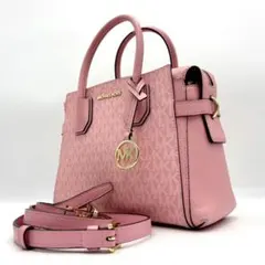 マイケルコース　サッチェル 2wayショルダーバッグMKシグネチャー