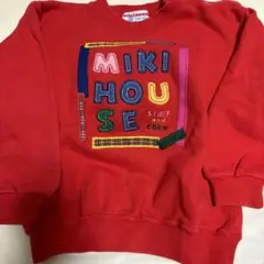 ミキハウス　トレーナー　レトロ　90