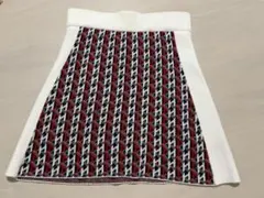 Tommy Hilfiger 幾何学模様フレアスカート