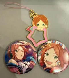 あんスタ　缶バ　キーホルダー　グッズ　2wink 葵ひなた