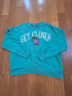 GET CLOSER ベアプリント トレーナー キッズ