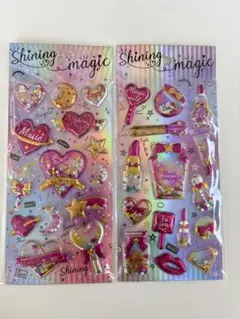 シャカシャカシール Shining magic シャイニングシール　シール