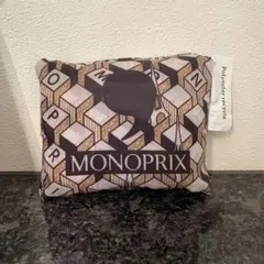 【新品】MONOPRIX モノプリ パリ エコバッグ エッフェル塔 幾何学模様