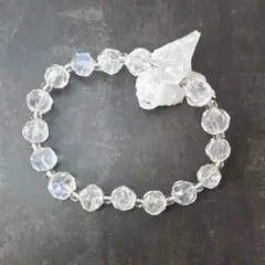 アメトリン六芒星×ブルームーンストーン10mm 天然石ブレスレット