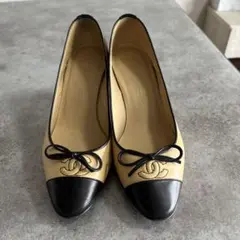 Chanel スリングバックミュール サイズ381/2 - メルカリ