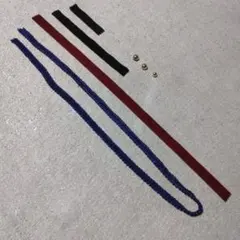 レース、リボン、金ボタンセット