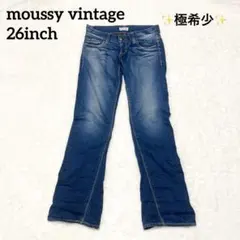 【激レア】 moussy vintage 紙パッチ 26inch y2k フレア