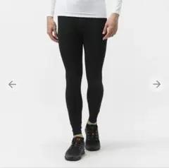 ティゴラ ベーシックコンプレッションロングタイツ ブラックM