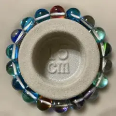 レイクブルーラブラドライトブレスレット 10mm 15cm