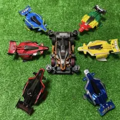 ミニ四駆 MSフレキ Vカット式 エアロアバンテ レース仕様 フルギミック
