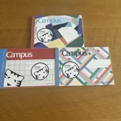 コクヨ　キャンパス　パピエティグル　キャンパスノート　ハーフサイズ　5mm方眼
