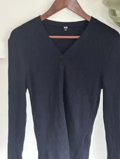 UNIQLO ブラックM ネイビーカーディガン Lサイズ2枚セット