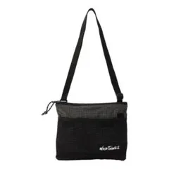 WILD THINGS ショルダーバッグ サコッシュ ブラック/グレー