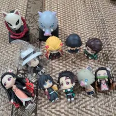 鬼滅の刃 ミニフィギュアやガチャなど 11体セット