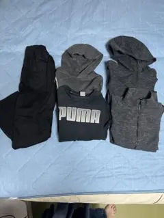 PUMA パーカーとトレーナーなど5点セット　150cm