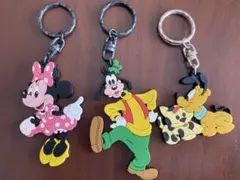 Disneyキーホルダー 3個セット ヴィンテージ　希少品！バラ売り可能