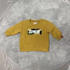 EDWIN カモフラージュロゴ トレーナー 【80】【ベビー】