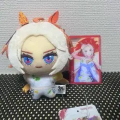 ナムコ限定 ウマ娘 ぬいぐるみマスコット ミニアクリルプレート オルフェーヴル