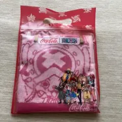 アニメ　ワンピース　ハンドタオル　コカコーラコラボ　非売品
