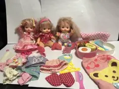 メルちゃん　人形3体＋グッズセットまとめ売り