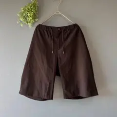 ハレ［M］大人カジュアル◎薄手軽やか◎ウエストドロスト◎アクティブハーフパンツのサムネイル