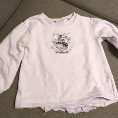 値下げ　ANNA SUImini 薄紫色 トレーナー