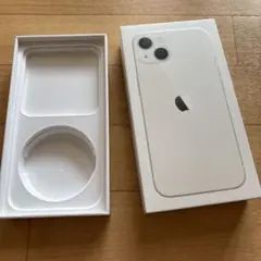 iPhone13 ホワイト　空箱のみ