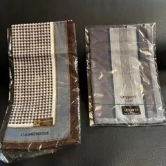 L'UOMO VOGUE & ungaro ハンカチ2枚セット