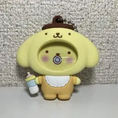 サンリオ　シークレットフォトバッジ付きマスコット ポムポムプリン