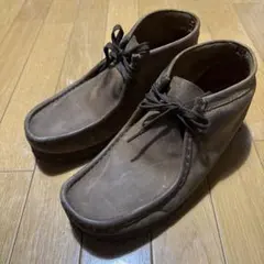 c*z様 名作 02年製 Clarks レザーワラビー 8M 26.5cm相当