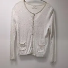 ZARA GIRLS カーディガン クリーム色 150cm