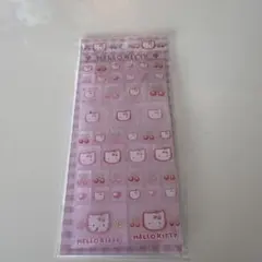 HELLO KITTY キャラクターシール ピンク