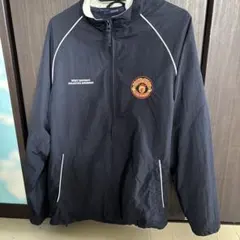 ナイロンジャケット 黒 フルジップ