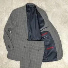 美品✨ トミーヒルフィガー 高級生地グロベア　セットアップ チェック