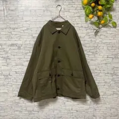オンライン限定　ユニクロ マルニ　コラボ　ミリタリー カーキ　メンズ　XXL