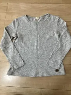 HusHusH グレー 長袖カットソー 130