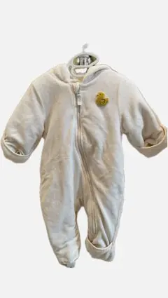 フード付きロンパース 60cm-70cm