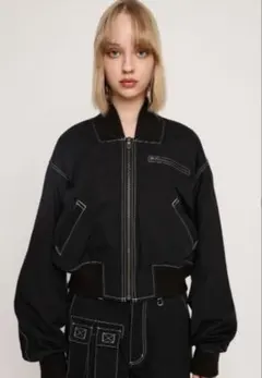 クロップド ブルゾン