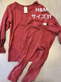 H&M 3T リブセットアップのサムネイル