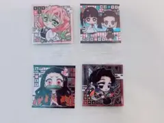 鬼滅の刃 ディフォルメシールウエハース3 胡蝶しのぶ・甘露寺蜜璃・カナヲ・禰豆子