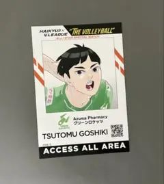 ハイキュー!!　Vリーグ　IDイメージカード　五色工