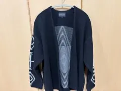 Pendleton ブラック カーディガン