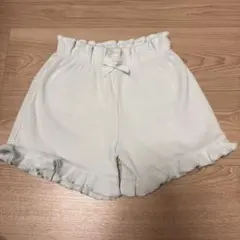 Lycée mine フリル付きショートパンツ 120cm
