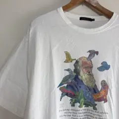 Niko and… Tシャツ 白T ホワイト マルチカラー ニコアンド コラボ