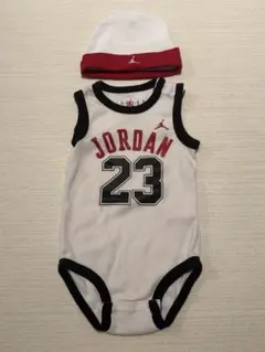 Jordan ロンパース&帽子セット 80cm
